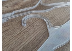 Вішалка-плечики для білизни і дитячого одягу (26см. прозора)